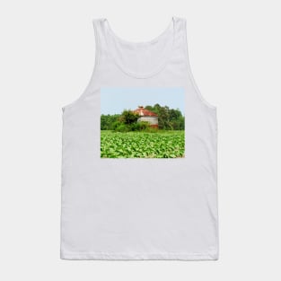 Silo In The Middle Of A Field Tank Top